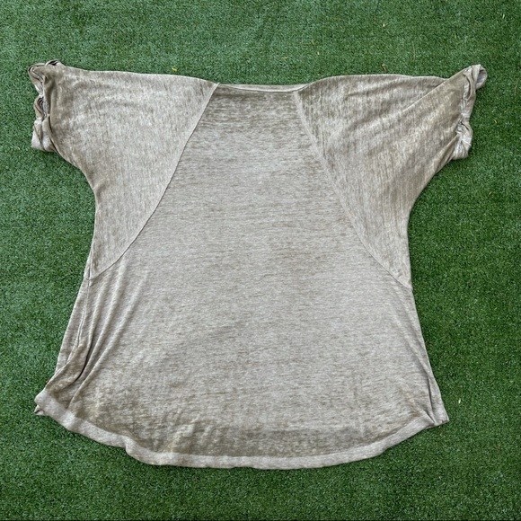 We The Free size small Free Falling Oversized Burnout Tee Preowned casual - Picture 4 of 5